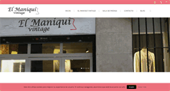 Desktop Screenshot of elmaniquivintage.com